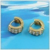 fashion 18k gold plated earring 1220379