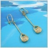 18k gold plated earring 1220490