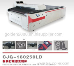 China Garment acrylic sheets Laser cutting machine