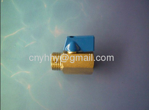 Brass mini ball valve