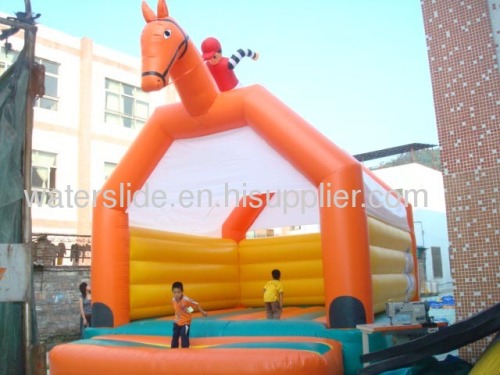 Horse bouncer inflatable bouncer business