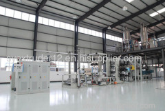 PC hollow corrugated sheet extrusion line