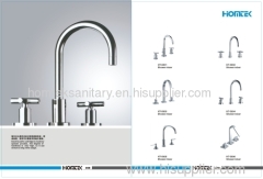 brass single handle basin mixer sanitary ware
