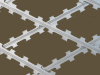 Flat Inserts Barbed Wire Meshes