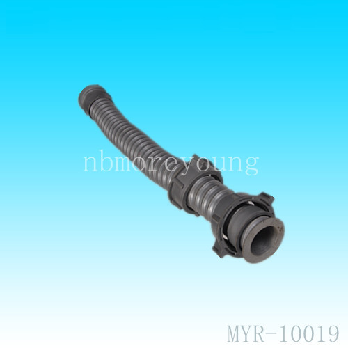 grey plastic drain hose