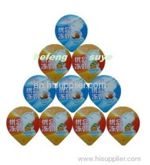 Embossed Aluminium Foil Lid with PP