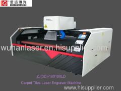Carpet Tiles CO2 Cutting Laser Machinery