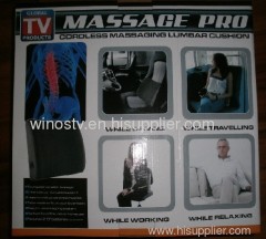 Massaging Lumbar Cushion