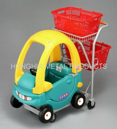 supermarket kids shopping trolley with toy seat