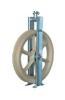 light weight single conductor stringing pulley