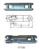 Line stringing swivel joints for connecting mesh sock and pulling rope