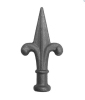 wrought iron spearhead