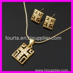 18k gold plated set 1120275