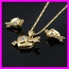 18k gold plated set 1120368