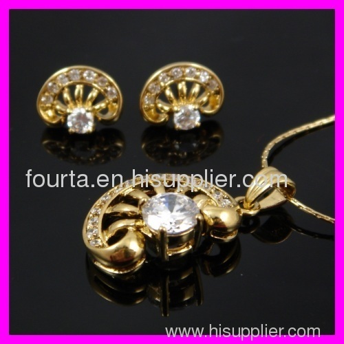 fashion 18k gold plated set 1120337 IGP