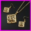 fallon 18k gold plated set 1120320 IGP