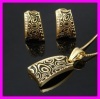 fallon 18k gold plated set african design 1140007 IGP