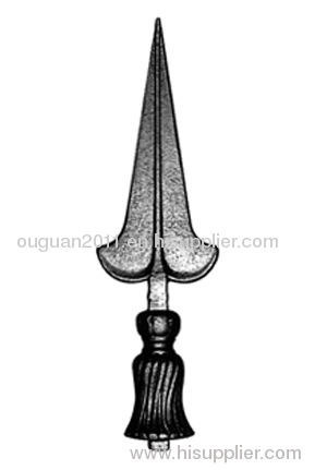 ornamental cast iron spear