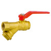 Brass filter ball valves/filter/strainer/Ball valves with strainer