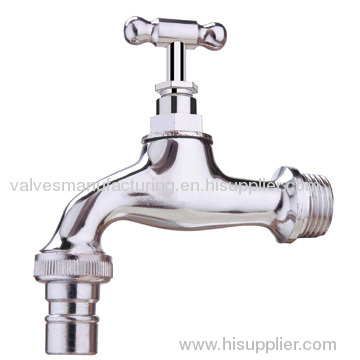 Brass bibcocks/brass tap with Nickel or Chrome plated