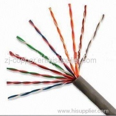 CCA Conductor and PE/PVC Insulation CAT5 Lan cable