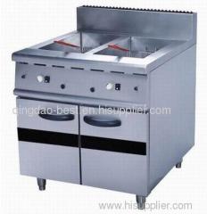 three cylinder and griddle electric fry oven