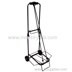 Folding luggage trolley