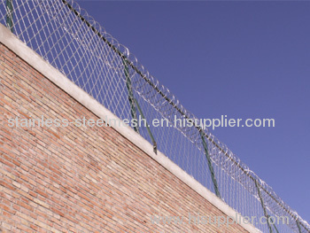 Prison fence nets