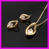 18k gold plated set 1120484