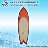 PU surfboard+logo+fiber+fin set up