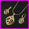 18k gold plated set 1120502