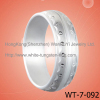 New Anniversary Ring White Tungsten Ring