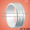 New Band White Tungsten Band Tungsten Carbide Ring