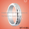 White Tungsten Ring