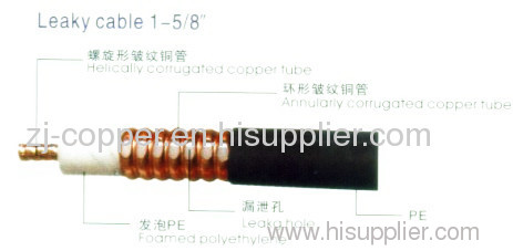 5/8corrugated copper tubeHLCAY-50-42 leaky cable