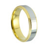 Gold Plated Tungsten Ring