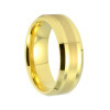 Gold Plated Tungste Carbide Ring