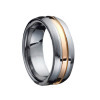 Brushed Tungsten Ring