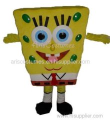 spongebob mascot costume,party costumes,Costume de mascotte,cartoon costume