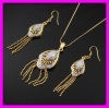 18k gold plated set 2120015