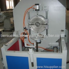 PVC plastic pipe cutting machine