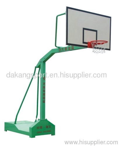 Movable basketball stand