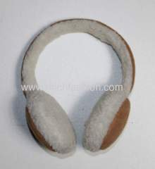 Bonded suedette ear muff