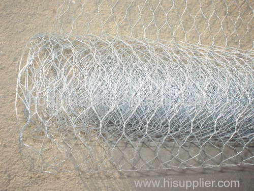 Galvanized hexagonal wire mesh