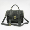 Proenza Schouler Ps1 Large Black Leather Satchel Bag