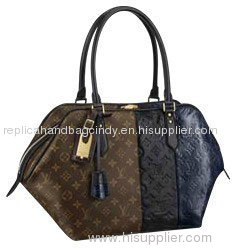 2012 Lv M40504 Sace Porie Epaule Monogram Blocks Tote Bag