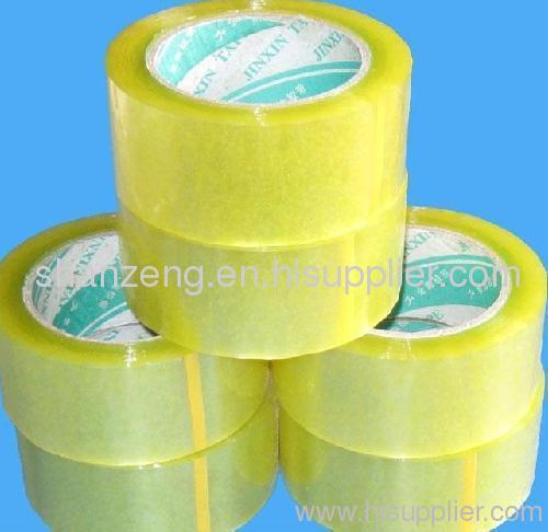 yellowish sealing tape