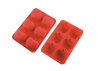 Apple Shape 6 Cavities Silicone Cake Pan Baking Mold