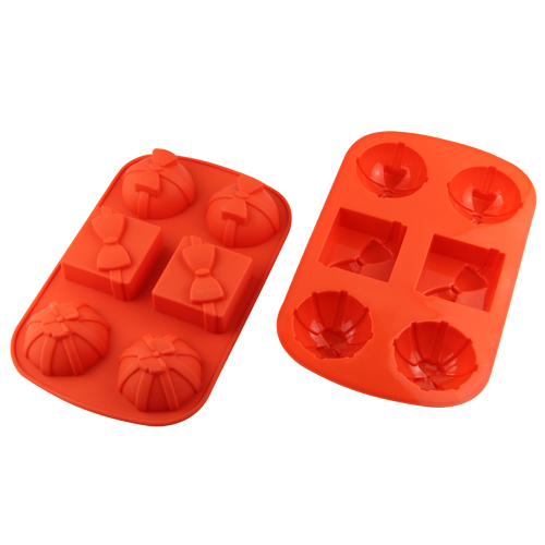 Gift shaped Silicone Cake Pans