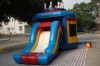 Birthday water slide bounce house